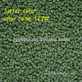 Wholesale fashion color jewelry seed beads/ opaque laster glass bead